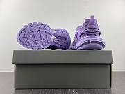 Balenciaga Track Sneaker In L0ight Purple And Black Full Mesh 542436W3RD15510 - 4
