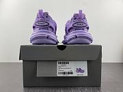 Balenciaga Track Sneaker In L0ight Purple And Black Full Mesh 542436W3RD15510 - 5