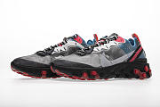 Nike React Element 87 Blue Chill Solar Red AQ1090-006 - 1