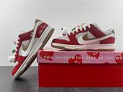 Nike Dunk Low White And Red Christmas 2022 Version - 2