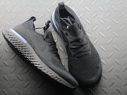 Nike Epic React Flyknit Black Racer Blue - AQ0067-004  - 6