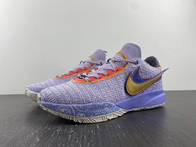 Nike LeBron 20 Violet Frost DJ5422-500 - 1