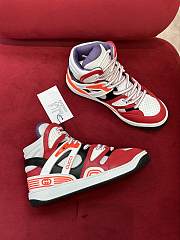 Gucci Basket High Top Red Sneaker 702920 2SH90 6662 - 2