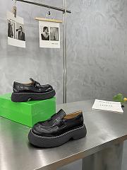 Bottega Veneta Swell Brushed Leather Loafers 01 - 6