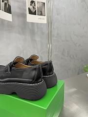 Bottega Veneta Swell Brushed Leather Loafers 01 - 5