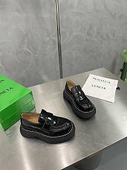 Bottega Veneta Swell Brushed Leather Loafers 01 - 2