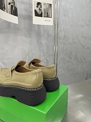Bottega Veneta Swell Brushed Leather Loafers 03 - 2