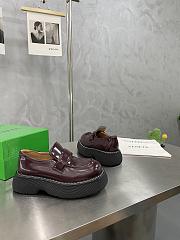 Bottega Veneta Swell Brushed Leather Loafers 04 - 5