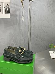 Bottega Veneta Monsieur Dark Green Loafer - 1