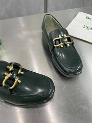 Bottega Veneta Monsieur Dark Green Loafer - 4