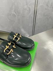 Bottega Veneta Monsieur Dark Green Loafer - 2