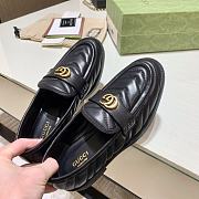 Gucci Loafer Black With Double G - 3