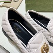 	 Gucci Loafer White With Double G - 5