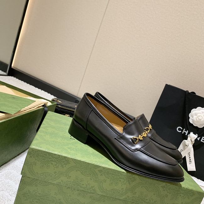 Gucci Loafer Black With Horsebit - 1