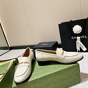 	 Gucci Loafer White With Horsebit - 2