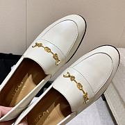 	 Gucci Loafer White With Horsebit - 3