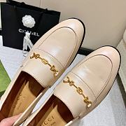 Gucci Loafer Cream With Horsebit - 5