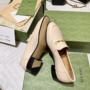 Gucci Loafer Cream With Horsebit - 2