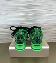 Louis Vuitton SS23 Green Sneaker  - 4
