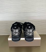 	 Louis Vuitton SS23 Black Sneaker - 6