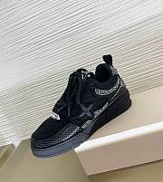 	 Louis Vuitton SS23 Black Sneaker - 4