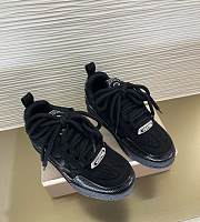 	 Louis Vuitton SS23 Black Sneaker - 2