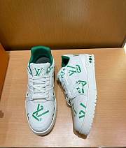 	 Louis Vuitton Green Trainer Sneaker - 3