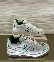 	 Louis Vuitton Green Trainer Sneaker - 5