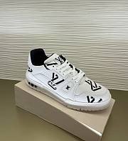 	 Louis Vuitton Black Trainer Sneaker - 3