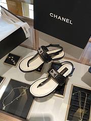 Chanel Casual Style Logo Sandals 01 - 5