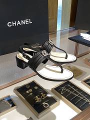 Chanel Casual Style Logo Sandals 01 - 6