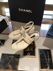 	 Chanel Casual Style Logo Sandals 02 - 4