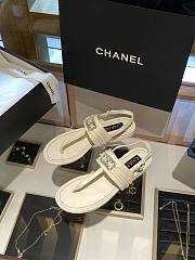	 Chanel Casual Style Logo Sandals 02 - 3