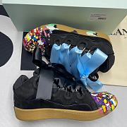 Lanvin Leather Curb Sneaker - 12 - 5