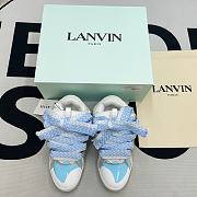 	 Lanvin Leather Curb Sneaker - 14 - 1