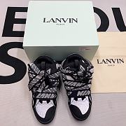 	 Lanvin Leather Curb Sneaker - 17 - 1