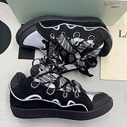 	 Lanvin Leather Curb Sneaker - 17 - 4