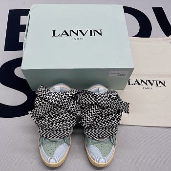 	 Lanvin Leather Curb Sneaker - 18