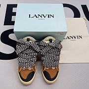 	 Lanvin Leather Curb Sneaker - 19 - 1