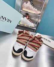 Lanvin Leather Curb Sneakers 22 - 1