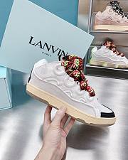 Lanvin Leather Curb Sneakers 22 - 6