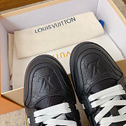 Louis Vuitton Trainer Sneaker Black - 3