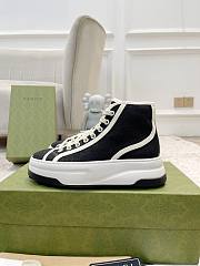 Gucci Women's GG Sneaker Black GG Canvas Style ‎746768 20Q20 1043 - 4
