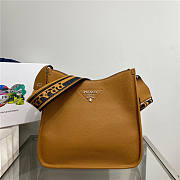 Prada Leather Mini Shoulder Bag Caramel Size 20 x 6 x 19 cm - 1