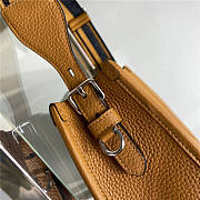 Prada Leather Mini Shoulder Bag Caramel Size 20 x 6 x 19 cm - 4