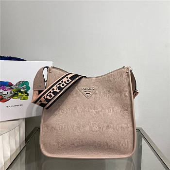 Prada Leather Mini Shoulder Bag Sand Size 20 x 6 x 19 cm