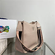 Prada Leather Mini Shoulder Bag Sand Size 20 x 6 x 19 cm - 5