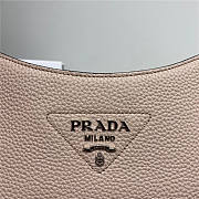 Prada Leather Mini Shoulder Bag Sand Size 20 x 6 x 19 cm - 3