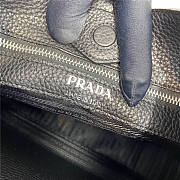 Prada Leather Mini Shoulder Bag Black Size 20 x 6 x 19 cm - 3