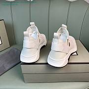 Tom Ford Nylon Mesh Jago White Sneaker - 5